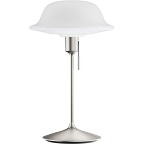 UMAGE Butler Bordlampe H54,9 cm, B�rstet St�l/Hvid