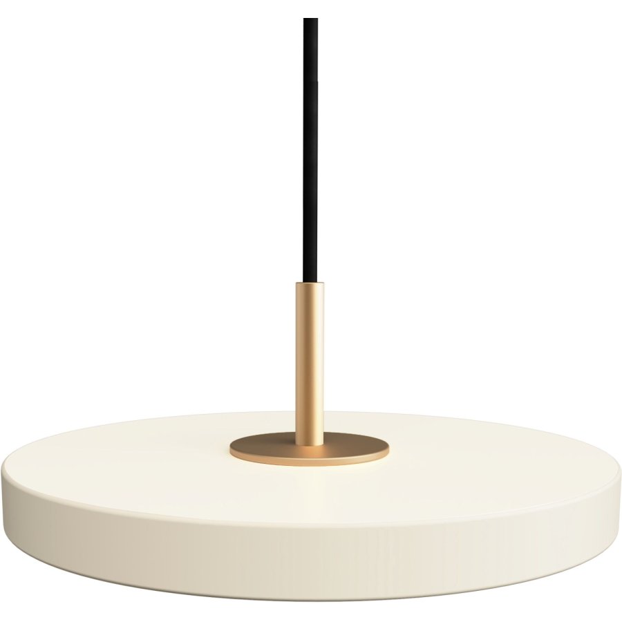 UMAGE Asteria Hanglamp �15 cm, Pearl White/Messing