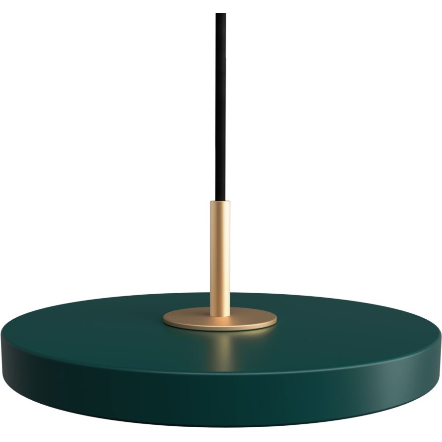 UMAGE Asteria Hanglamp �15 cm, Forest Green/Messing