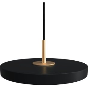 UMAGE Asteria Pendel �15 cm, Sort/Messing