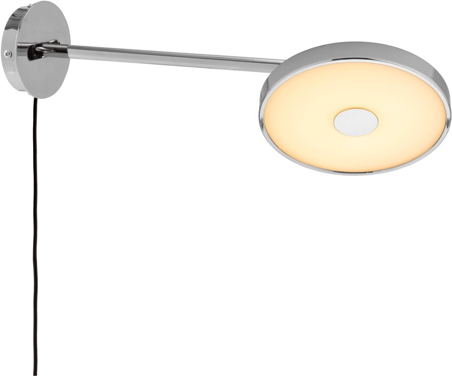 UMAGE Asteria Monochrome Wandleuchte 25 cm, Blankstahl