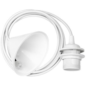 UMAGE Pendelpph�ng E27 2,1 m, Hvid