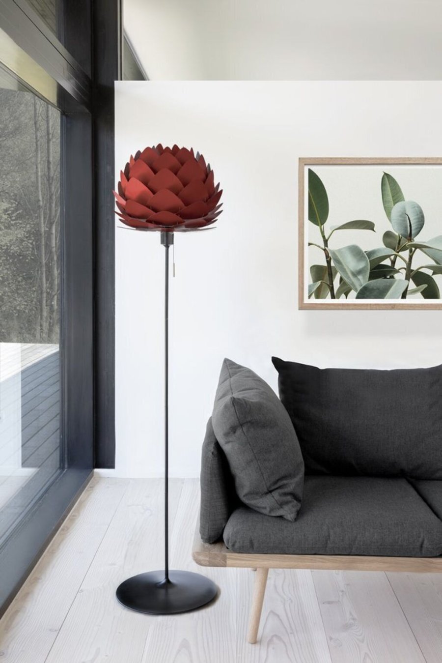 UMAGE Santé Gulvlampestander H140 cm, Sort