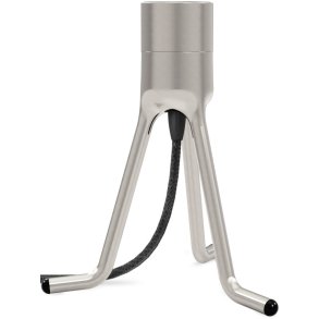 UMAGE Tripod Stnder mit Sockel H18,6 cm, gebrsteter Stahl