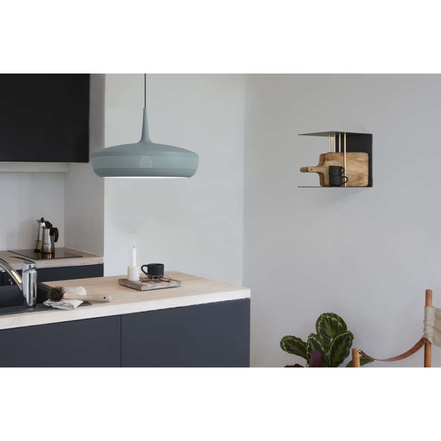 UMAGE Teaser Hylde 30x30 cm, Anthracite Grey