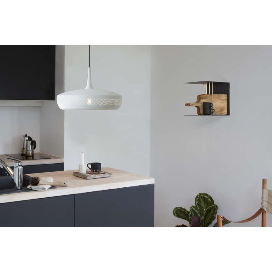 UMAGE Teaser Hylde 30x30 cm, Anthracite Grey