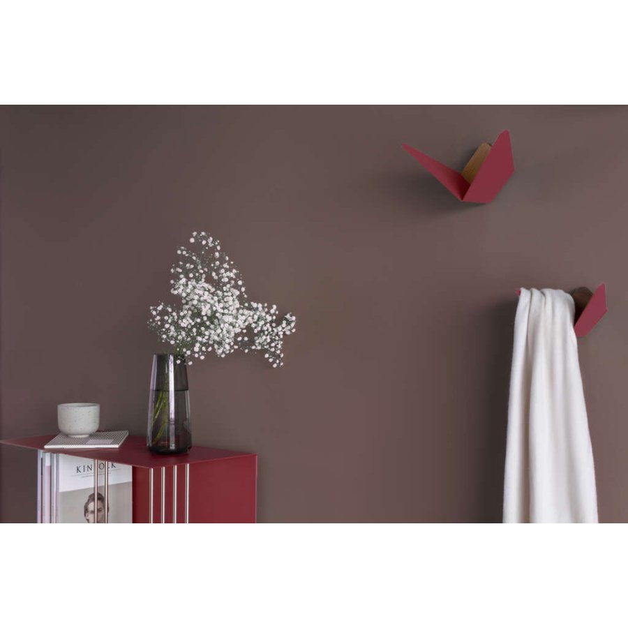 UMAGE Teaser Hylde 30x30 cm, Ruby Red