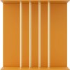 UMAGE Teaser Hylde 30x30 cm, Saffron Yellow