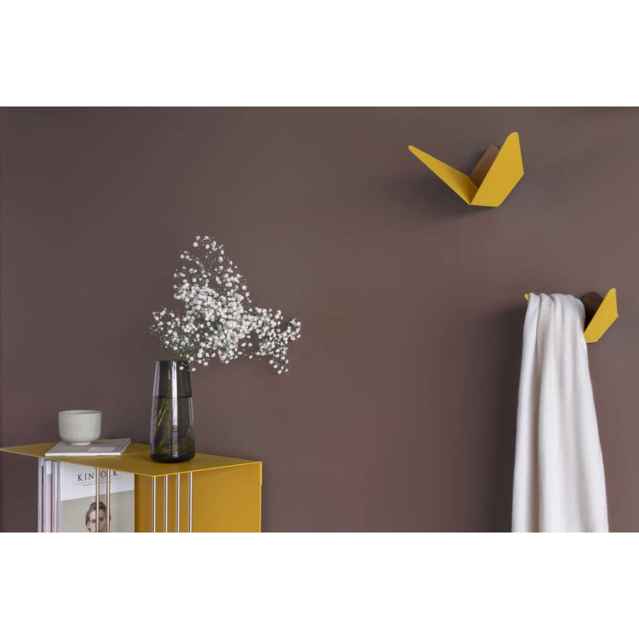UMAGE Teaser Hylde 30x30 cm, Saffron Yellow