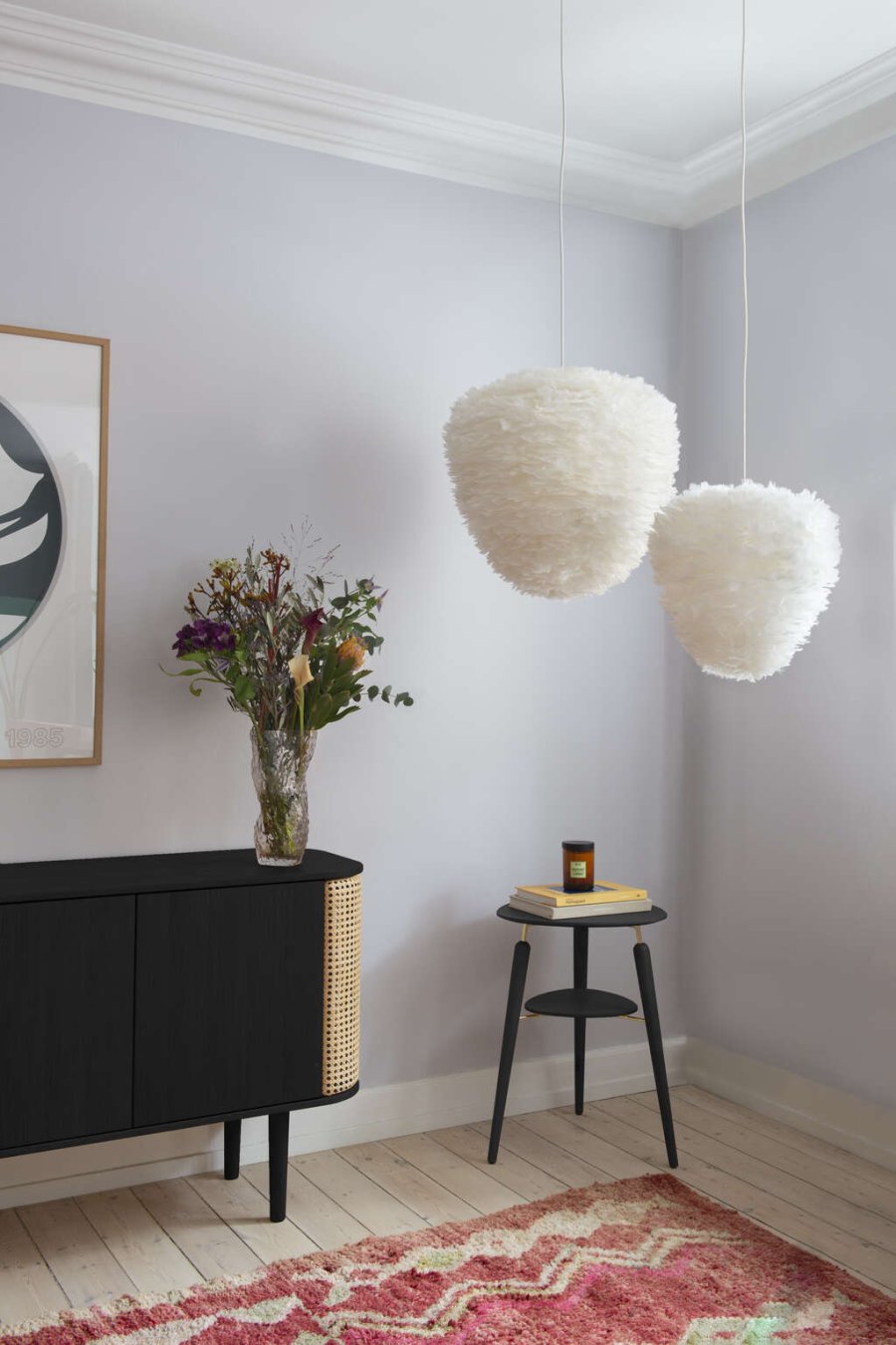 UMAGE My Spot Sidebord H59 cm, Sort Eg/Messing