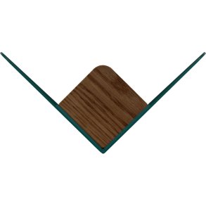 UMAGE Butterflies Knage 17 cm, Forest Green
