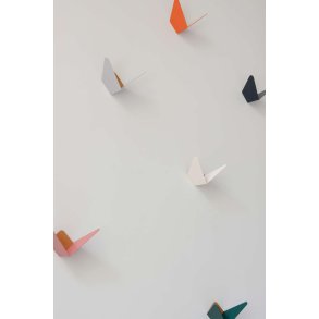 UMAGE Butterflies Knage 17 cm, Nuance Orange