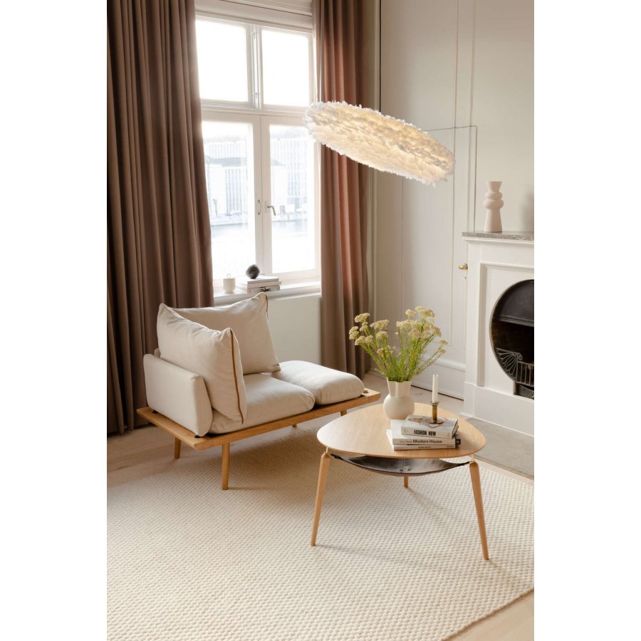 UMAGE Hang Out Sofabord 80 cm, Eg/Messing