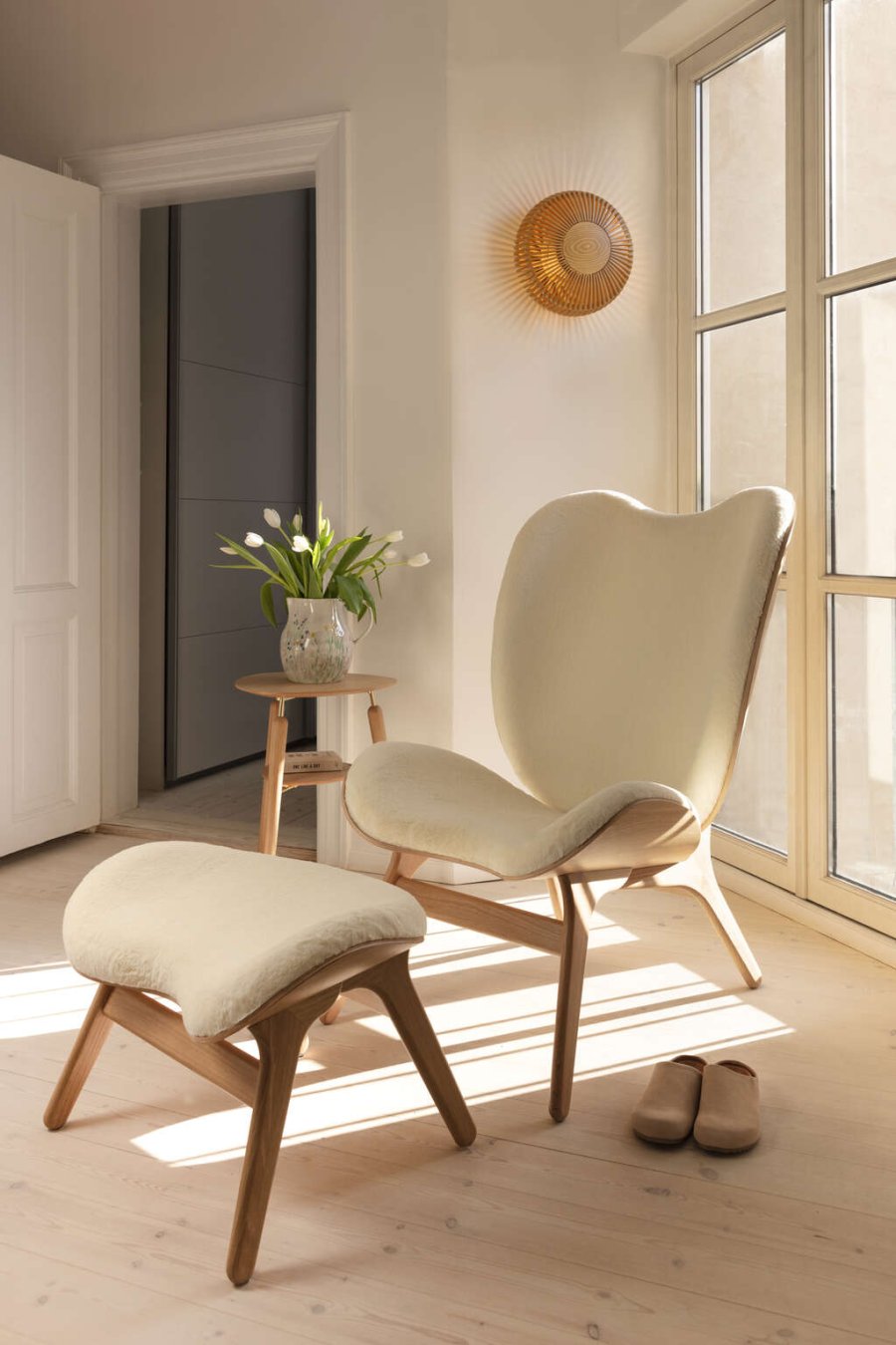 UMAGE My Spot Sidebord H59 cm, Eg/Messing