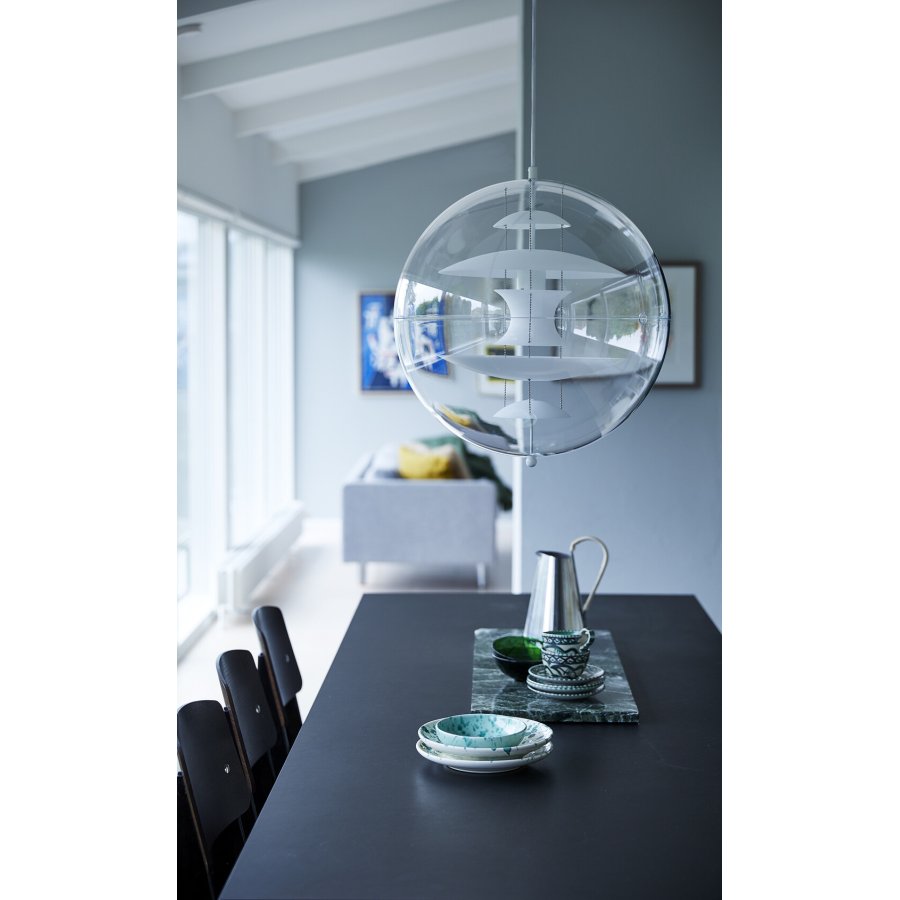 Verpan VP Globe Pendelleuchte 50 cm, Glas