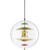 Verpan VP Globe Pendel 40 cm, Messing