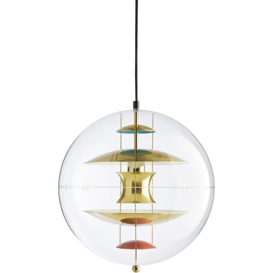 Verpan VP Globe Pendel 40 cm, Messing