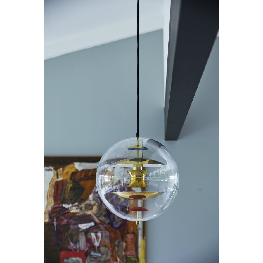 Verpan VP Globe Pendel 40 cm, Messing