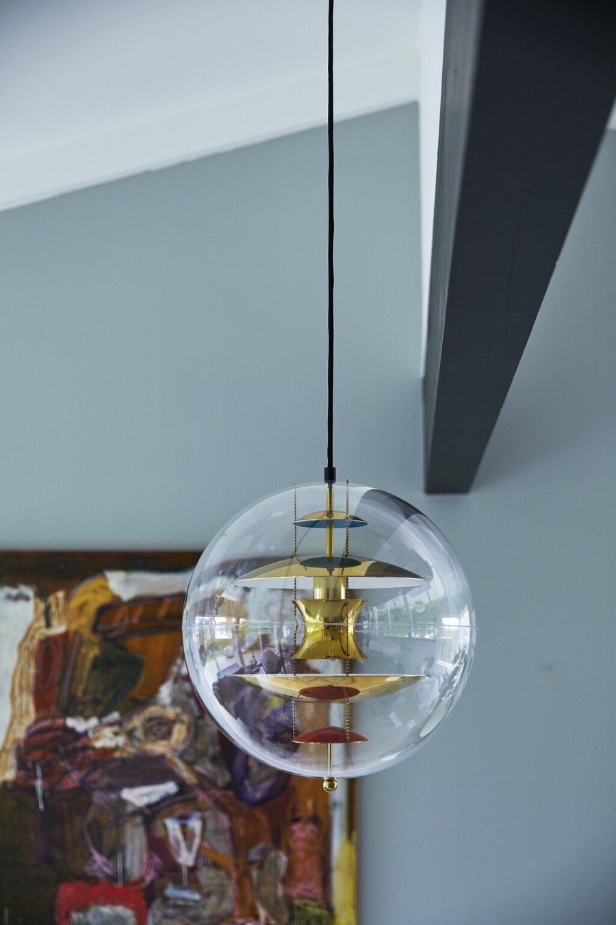 Verpan VP Globe Pendel 40 cm, Messing