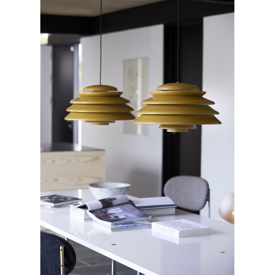 Verpan Hive Pendel 48 cm, Yellow
