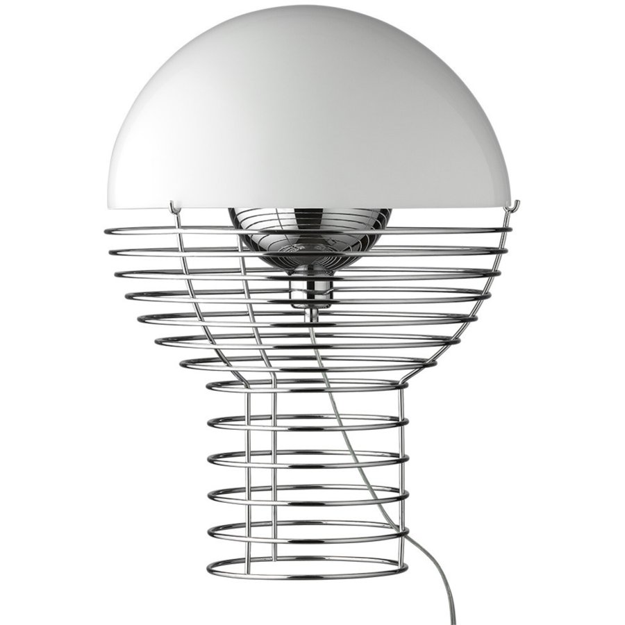 Verpan Wire Bordlampe H54 cm, White