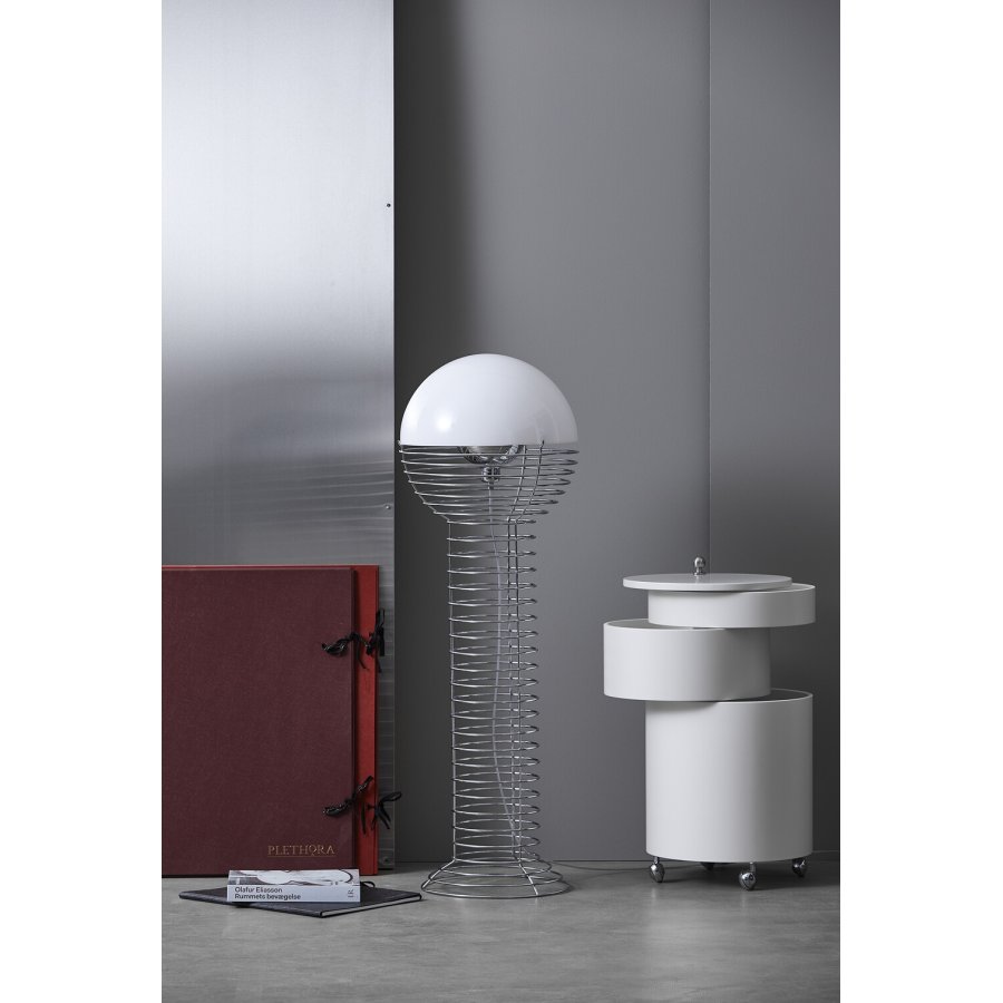 Verpan Wire Gulvlampe H120 cm, White