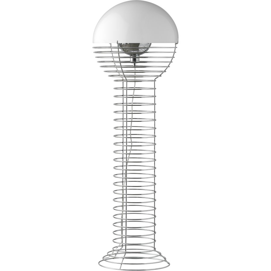 Verpan Wire Gulvlampe H120 cm, White