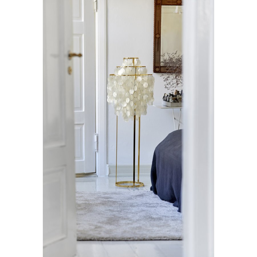 Verpan FUN 1STM Stehlampe H120 cm, Messing