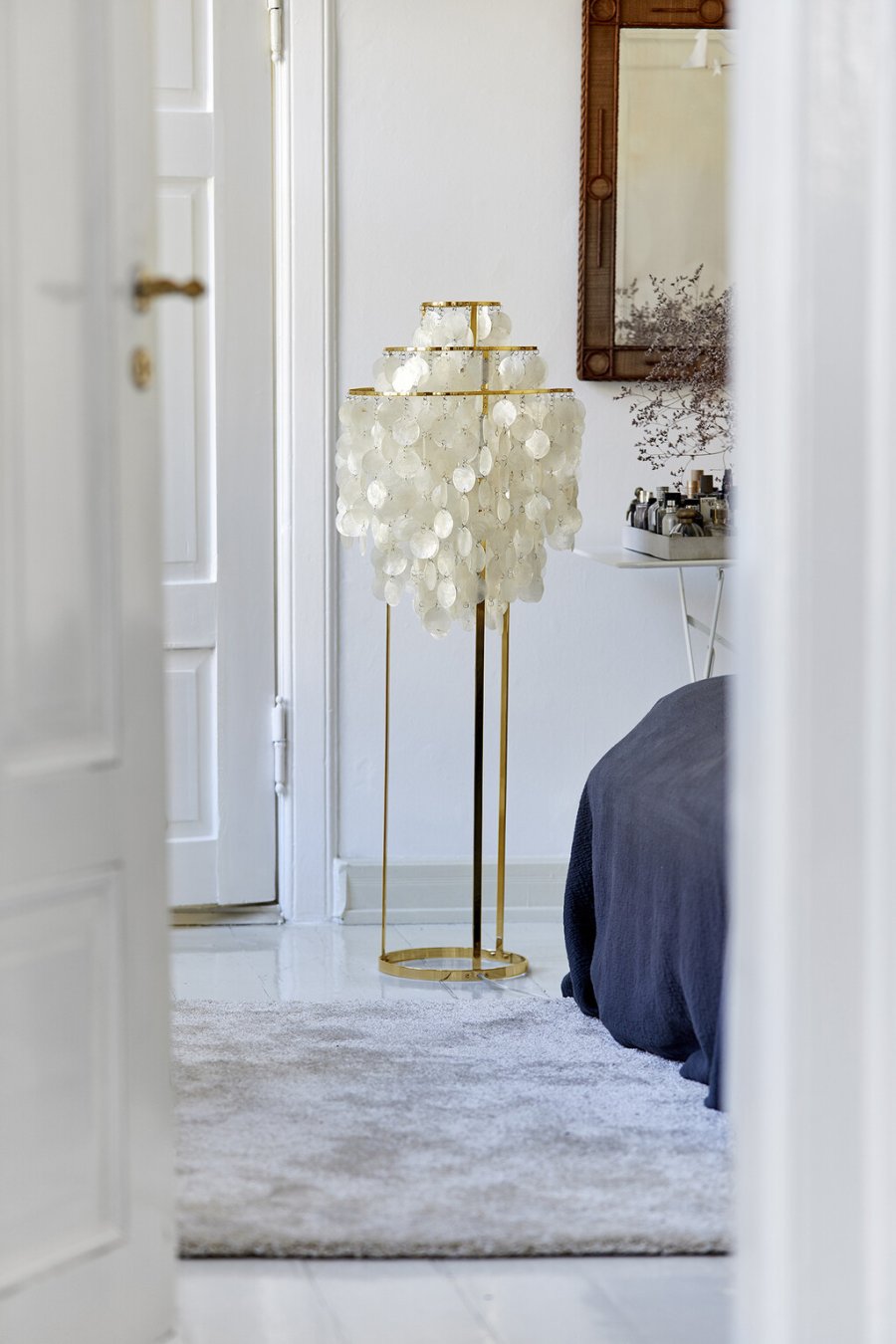 Verpan FUN 1STM Stehlampe H120 cm, Messing