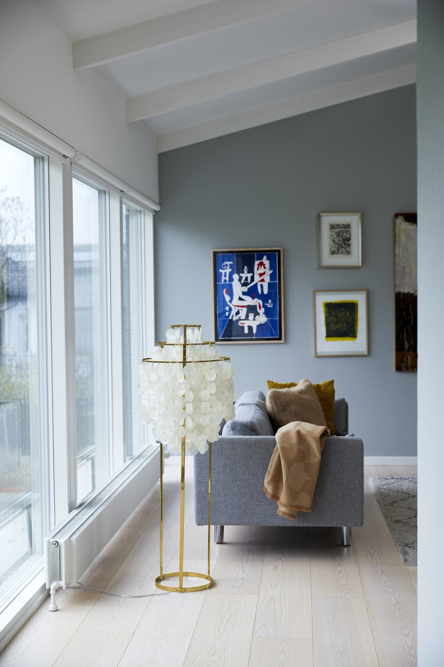 Verpan FUN 1STM Stehlampe H120 cm, Messing