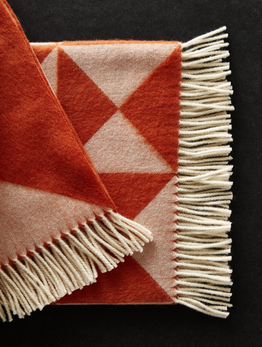 Verpan Mirror Plaid 130x190 cm, Orange