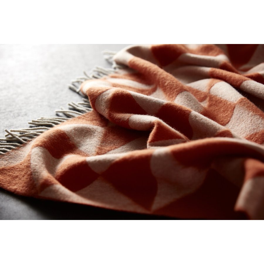 Verpan Mirror Plaid 130x190 cm, Orange