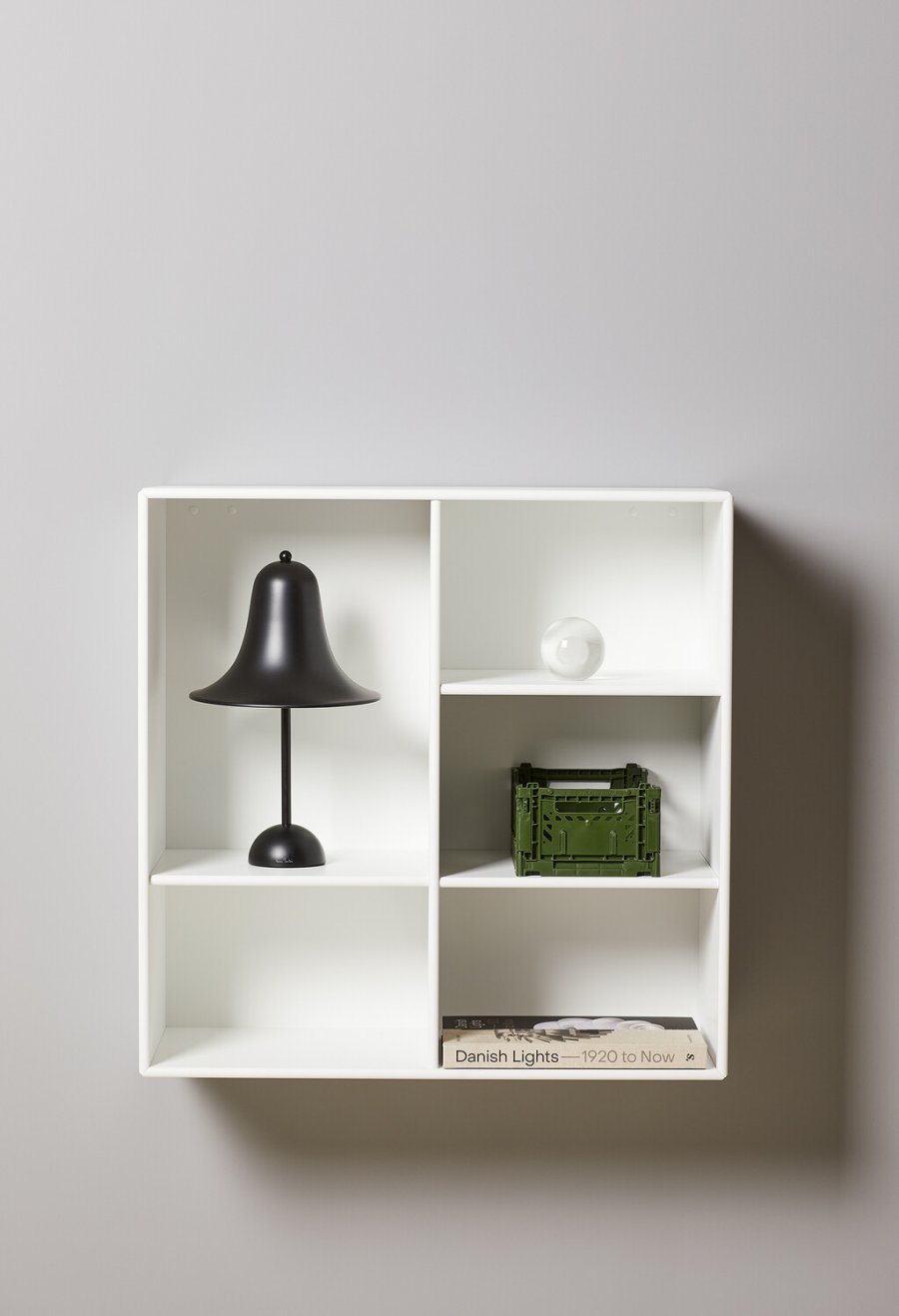 Verpan Pantop Bordlampe H38 cm, Matt Black