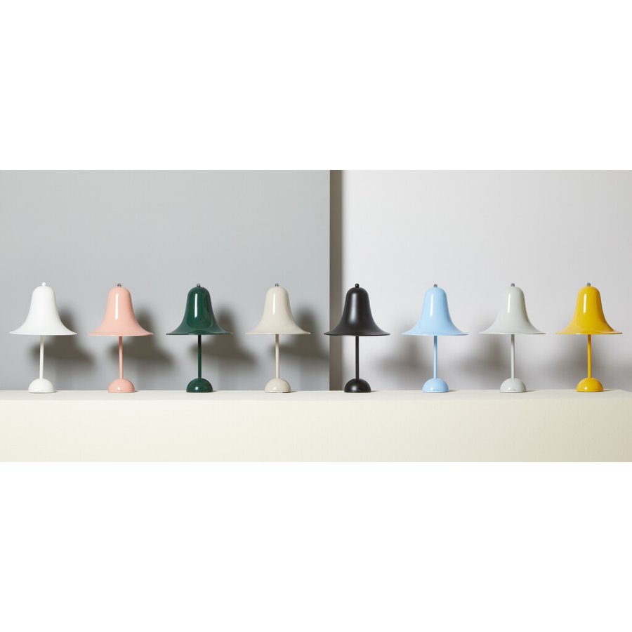 Verpan Pantop Bordlampe H38 cm, Matt Black