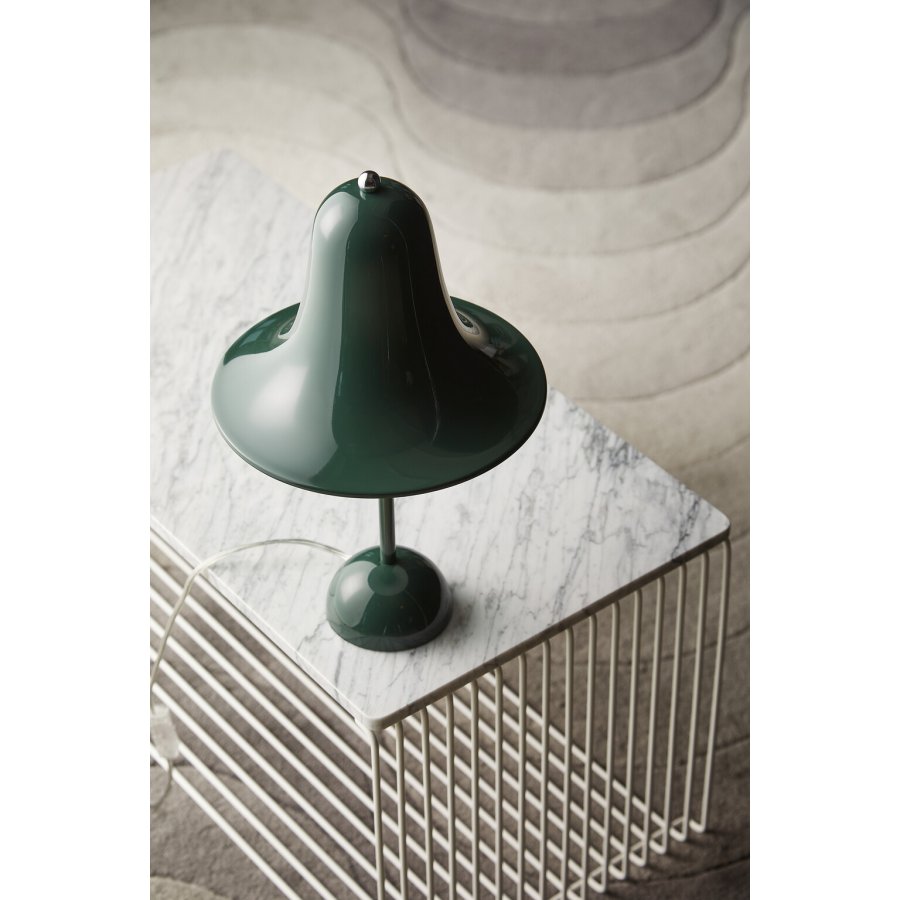 Verpan Pantop Bordlampe H38 cm, Dark Green