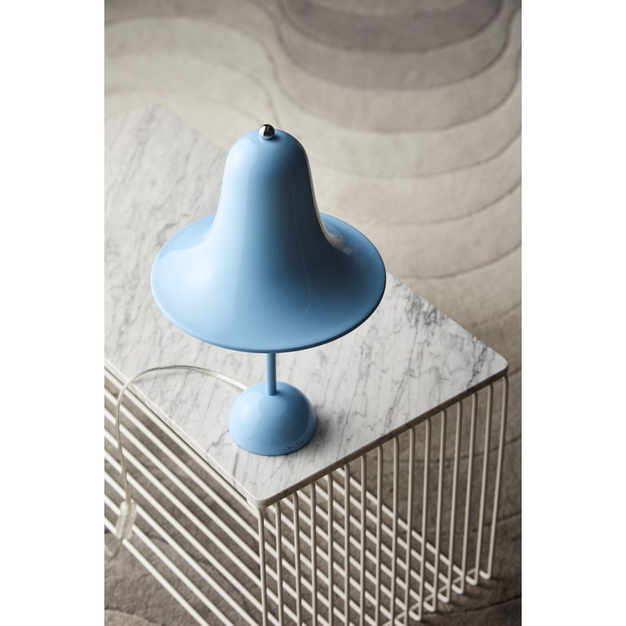Verpan Pantop Bordlampe H38 cm, Light Blue