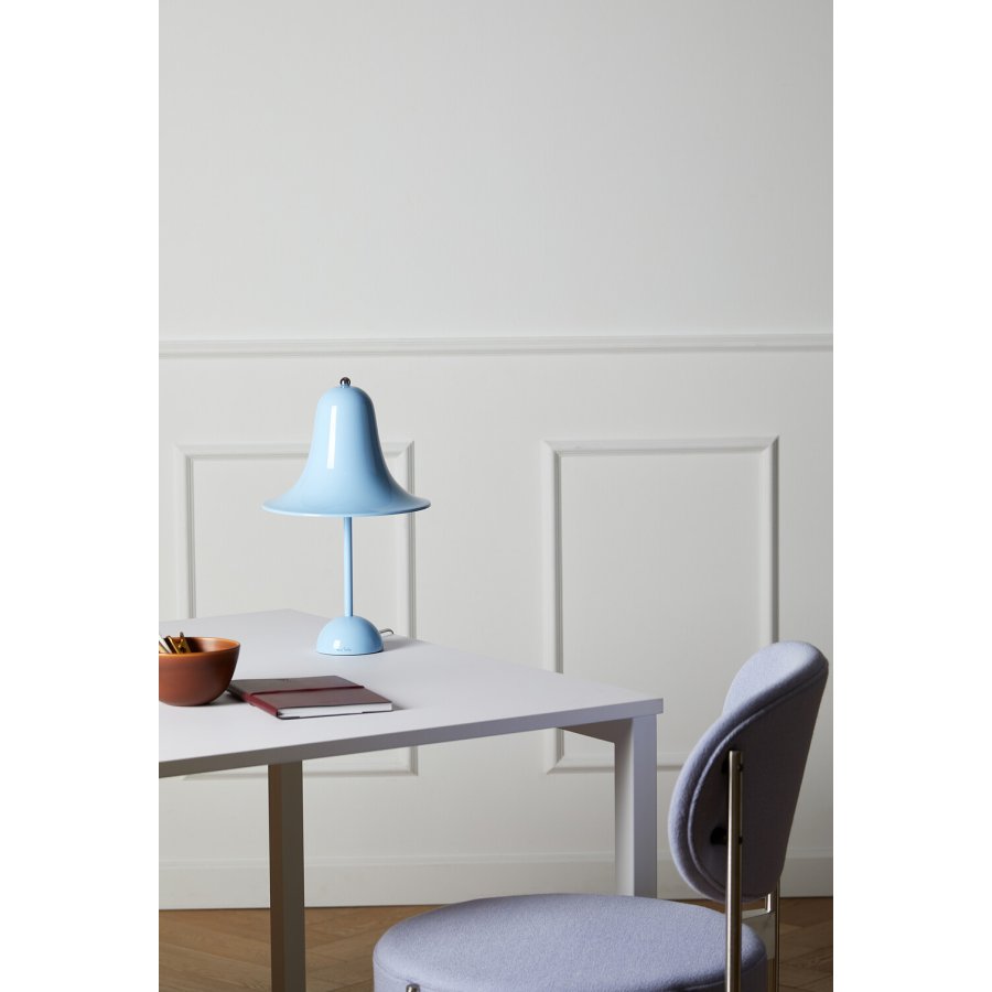 Verpan Pantop Bordlampe H38 cm, Light Blue