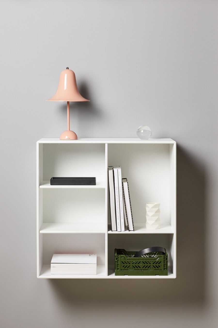 Verpan Pantop Bordlampe H38 cm, Dusty Rose