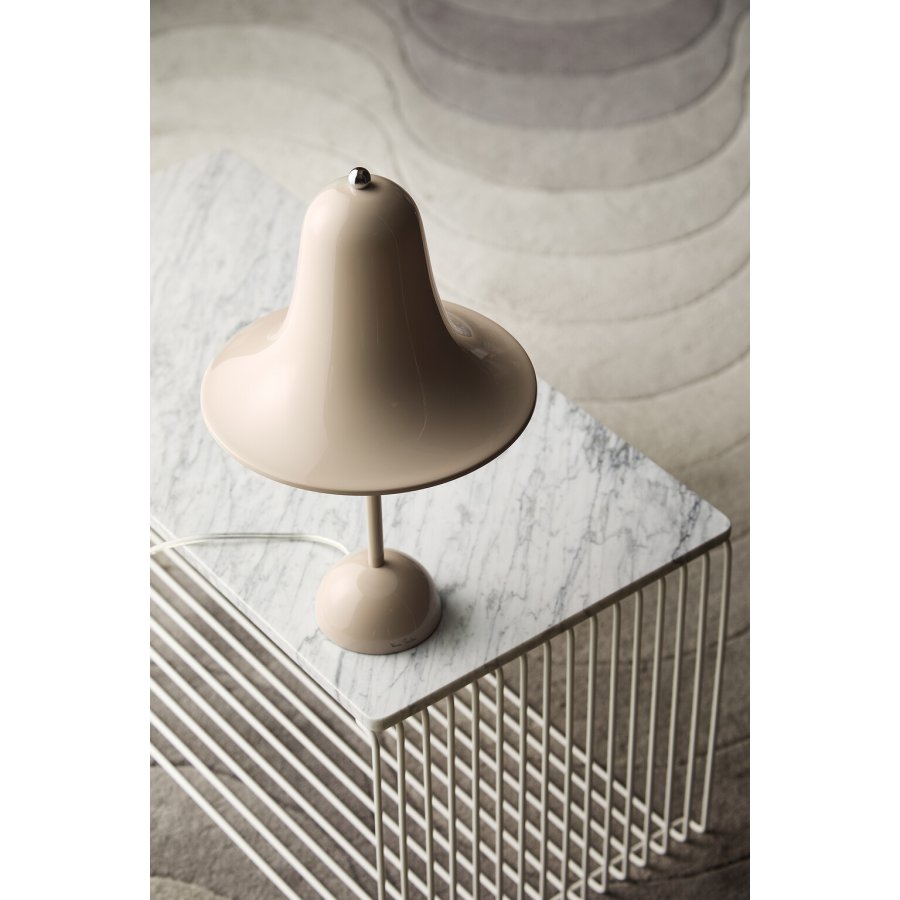 Verpan Pantop Bordlampe H38 cm, Grey Sand