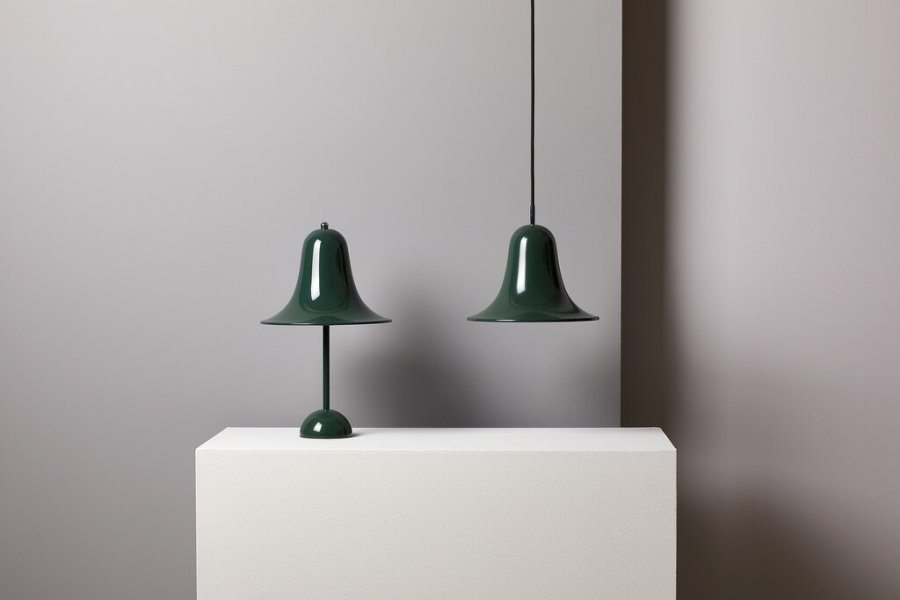 Verpan Pantop Pendel 23 cm, Dark Green