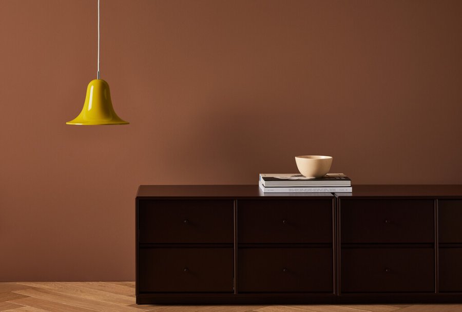 Verpan Pantop Pendel �23 cm, Warm Yellow