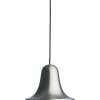 Verpan Pantop Pendelleuchte 23 cm, Matt Metallic