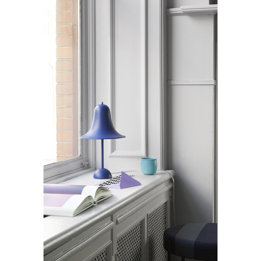 Verpan Pantop Bordlampe H38 cm, Matt Classic Blue
