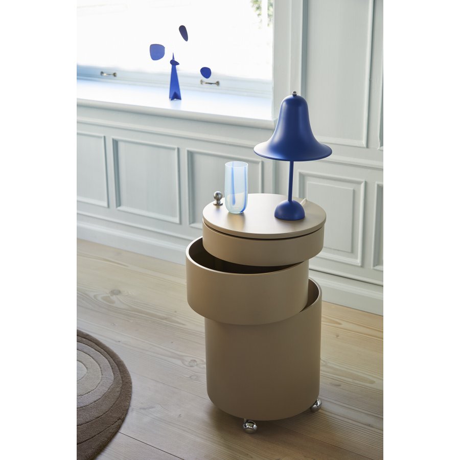 Verpan Pantop Bordlampe H38 cm, Matt Classic Blue