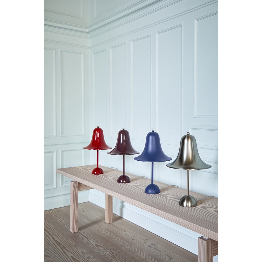 Verpan Pantop Bordlampe H38 cm, Burgundy