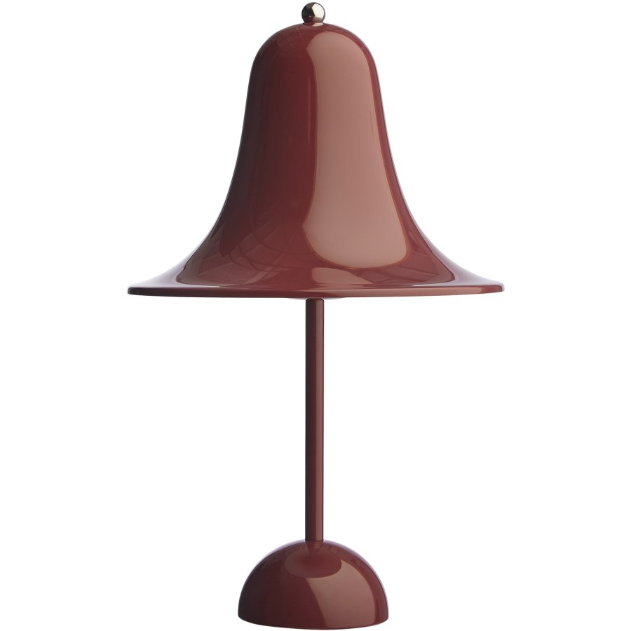 Verpan Pantop Bordlampe H38 cm, Burgundy
