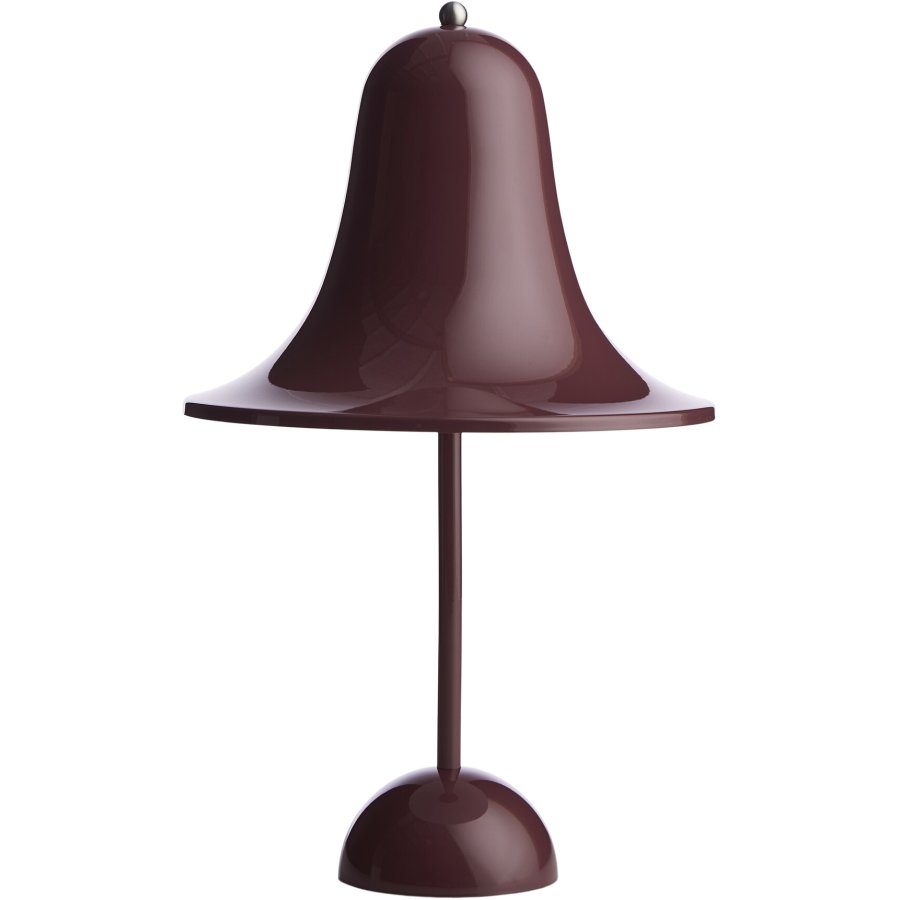 Verpan Pantop Transportabel Bordlampe H30 cm, Burgundy