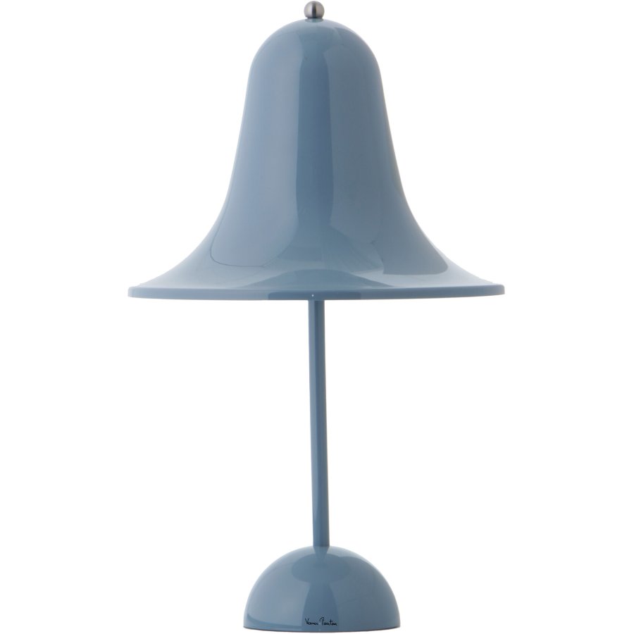 Verpan Pantop Tragbare Tischlampe H30 cm, Dusty Blue