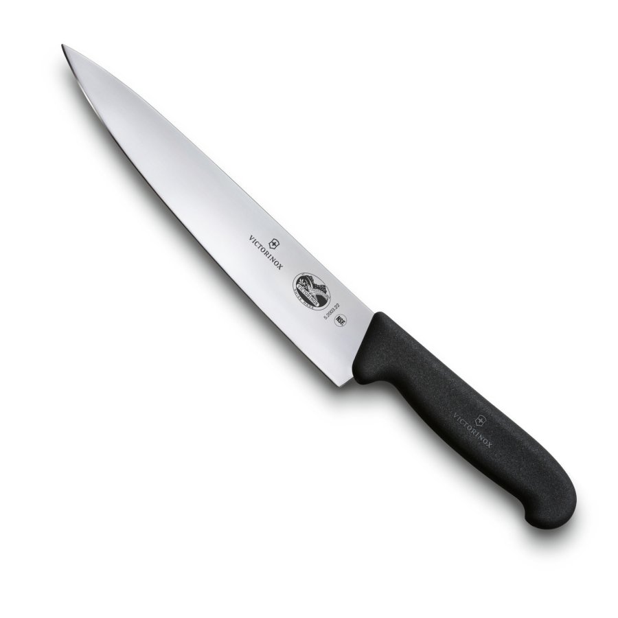 Victorinox Fibrox Kokkekniv 22 cm, Sort