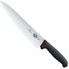 Victorinox Fibrox Dual Grip Kokkekniv 25 cm, Sort